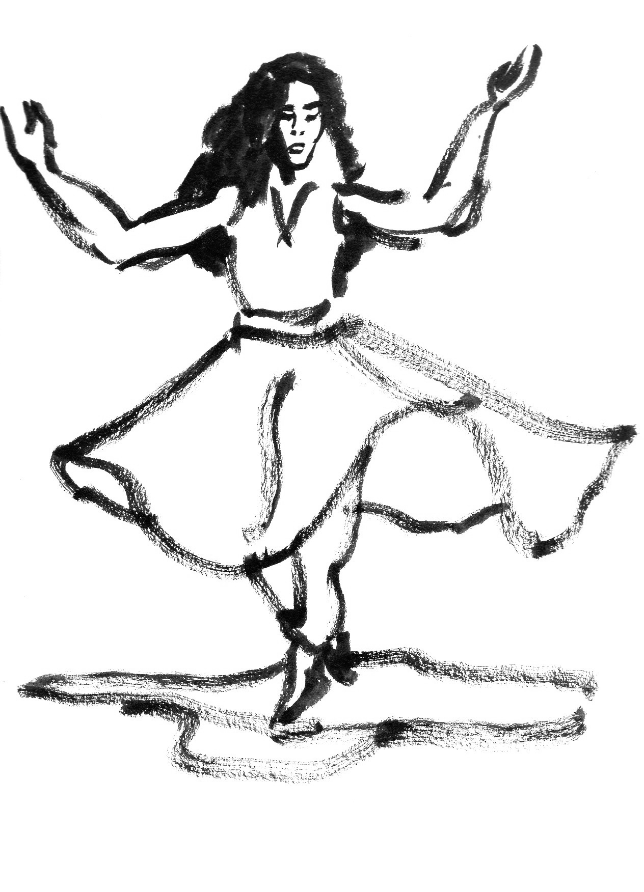 Rana Gorgani, danseuse soufie
